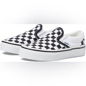 Vans Little Kids Classic Slip-On Checkerboard Shoe